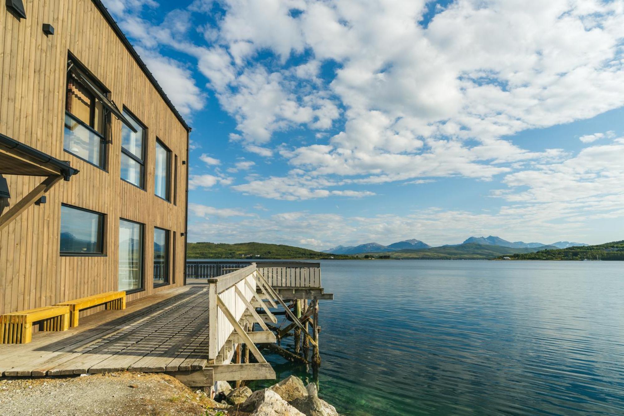 Steam Pier Lejlighed Kvaloya Eksteriør billede